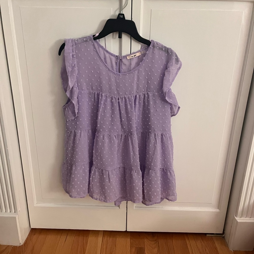 Francesca’s Light Purple Blouse